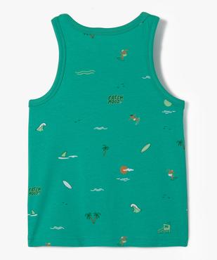 Débardeur garçon avec motifs surf vue3 - GEMO (ENFANT) - GEMO