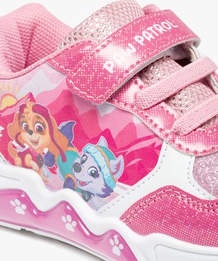Baskets bébé fille à semelle lumineuses – Pat Patrouille vue6 - PAT PATROUILLE - GEMO