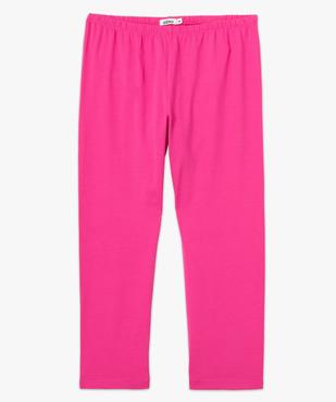 Legging court en coton stretch femme vue4 - GEMO 4G FEMME - GEMO