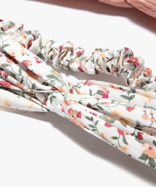 Bandeau à cheveux fille effet drapé (lot de 2) vue2 - GEMO (ACCESS) - GEMO