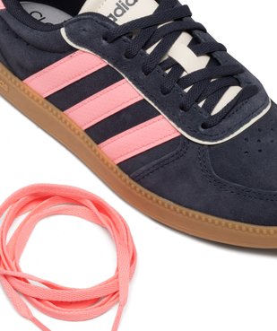 Baskets femme à bout amande et à lacets avec bandes contrastantes Breaknet Sleek- Adidas vue13 - ADIDAS - GEMO