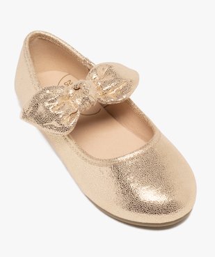 Ballerines à bride élastique avec nœud décoratif fille vue6 - LOVELY WINGS - GEMO