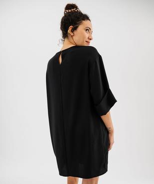 Robe en maille texturée femme vue5 - GEMO 4G FEMME - GEMO