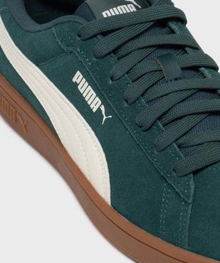 Baskets basses Smash 3.0 en cuir suédé - Puma vue6 - PUMA - GEMO