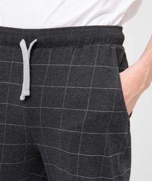 Pantalon de pyjama en jersey à taille élastique homme vue2 - GEMO(HOMWR HOM) - GEMO