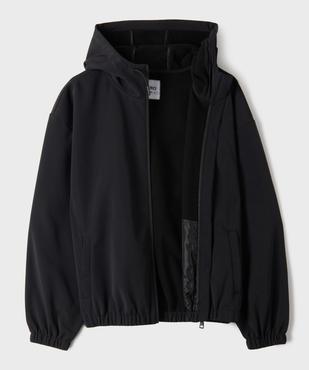 Veste softshell à capuche fille vue3 - GEMO (JUNIOR) - GEMO