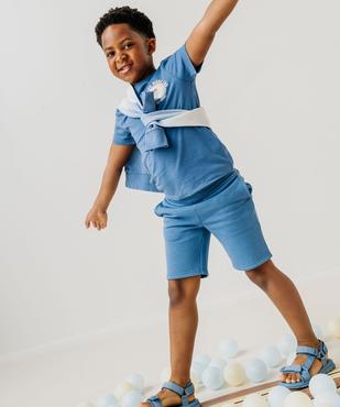 Sweat en maille French Terry coloris dégradé garçon vue8 - GEMO (ENFANT) - GEMO