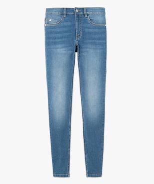 Jean Skinny taille normale délavé femme vue4 - GEMO 4G FEMME - GEMO