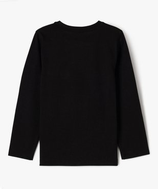 Tee-shirt manches longues de Noël en coton imprimé garçon vue3 - GEMO (ENFANT) - GEMO