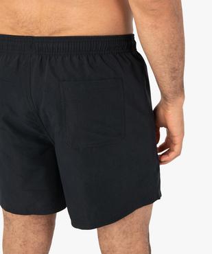 Short de bain homme uni vue5 - GEMO 4G HOMME - GEMO
