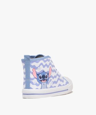 Baskets montantes en toile imprimées Stitch fille - Disney vue4 - LILO & STITCH - GEMO