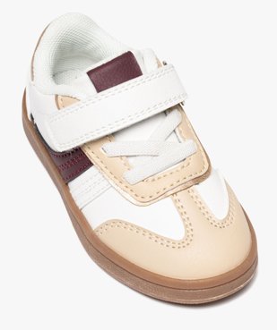 Baskets fille à scratch tricolores style rétro vue7 - LOVELY WINGS GEMO FOR GOOD - GEMO