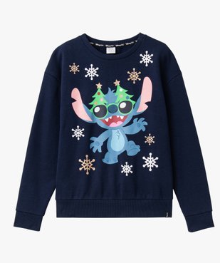 Sweat de Noël avec motif Stitch femme - Disney vue4 - LILO & STITCH - GEMO