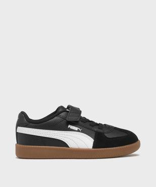 Baskets basses à scratch et lacets élastiqués garçon - Puma vue1 - PUMA - GEMO