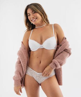 Soutien-gorge corbeille à armatures femme vue1 - GEMO(HOMWR FEM) - GEMO