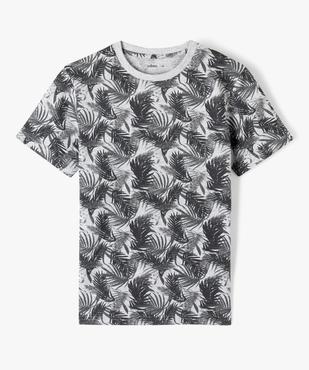 Tee-shirt imprimé à manches courtes garçon vue1 - GEMO (JUNIOR) - GEMO