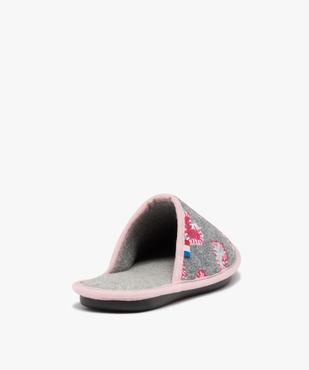 Chaussons femme mules plates en matières recyclées - Goxo vue4 - GOXO - GEMO