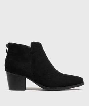 Bottines à talon imprimé léopard femme - Follow Me vue1 - FOLLOW ME - GEMO