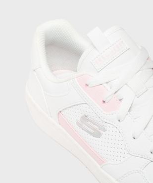 Baskets basses en matière vegan et semelle à mémoire de forme femme - Skechers vue6 - SKECHERS - GEMO