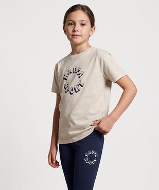 Tee-shirt manches courtes en jersey imprimé fille - Kappa vue1 - KAPPA - GEMO