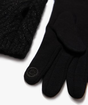 Gants mitaines 2 en 1 tactiles femme vue2 - GEMO (ACCESS) - GEMO