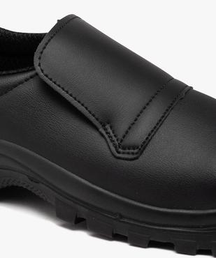 Chaussures de sécurité homme unies à enfiler avec col élastique vue6 - SANS MARQUE - GEMO