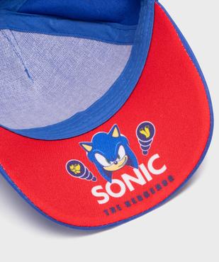 Casquette avec imprimé et motifs en relief garçon - Sonic vue4 - SONIC - GEMO