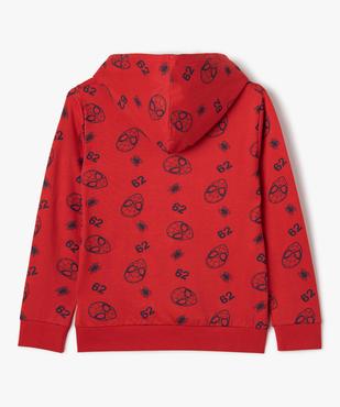 Sweat garçon à capuche imprimé - Spiderman vue3 - SPIDERMAN - GEMO