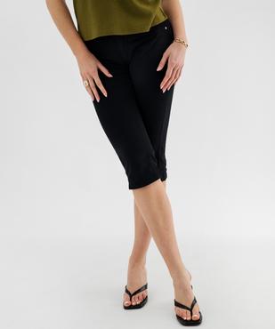 Pantacourt femme taille normale vue5 - GEMO 4G FEMME - GEMO