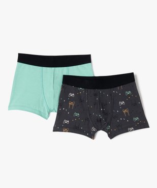 Boxers garçon motif jeu vidéo (lot de 2) vue1 - GEMO 4G GARCON - GEMO