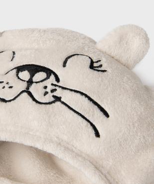 Plaid à capuche en maille douillette enfant vue3 - GEMO (ACCESS) - GEMO