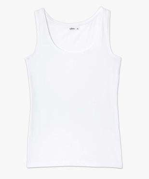 Débardeur femme uni col rond vue4 - GEMO(FEMME PAP) - GEMO