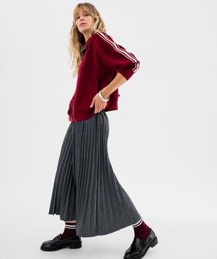 Jupe midi plissée femme vue5 - GEMO(FEMME PAP) - GEMO