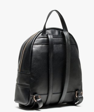 Petit sac à dos chic fermeture zippée vue2 - GEMO (ACCESS) - GEMO