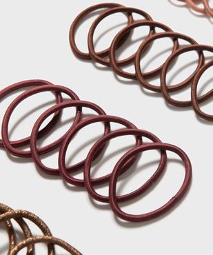 Elastiques larges pour les cheveux (lot de 24) vue2 - GEMO (ACCESS) - GEMO