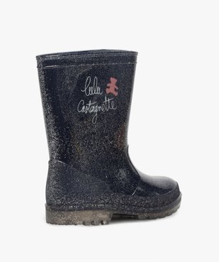Bottes de pluie fille pailletées – LuluCastagnette vue4 - LULU CASTAGNETT - GEMO