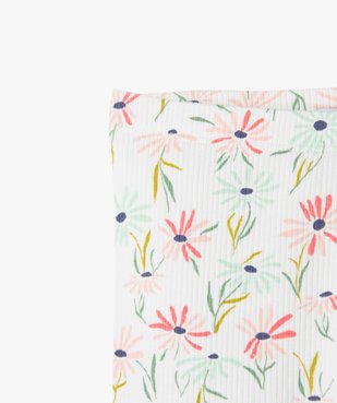 Leggings en coton côtelé fille vue2 - GEMO (ENFANT) - GEMO