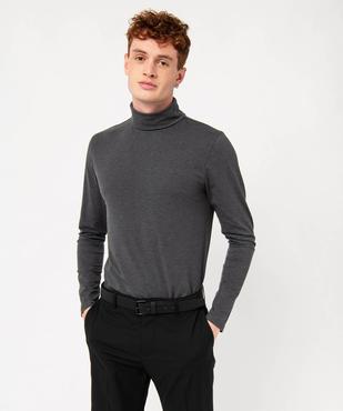 Tee-shirt à col roulé homme vue2 - GEMO (HOMME) - GEMO