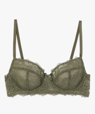 Soutien-gorge à armatures en dentelle vue4 - GEMO(HOMWR FEM) - GEMO