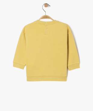 Sweat en molleton imprimé bébé garçon  vue3 - GEMO 4G BEBE - GEMO