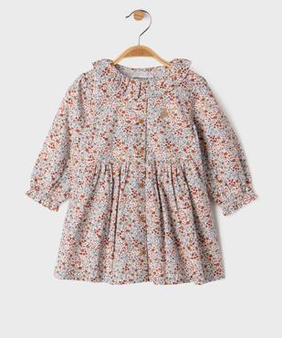 Robe à motifs fleuris bébé fille - LuluCastagnette vue1 - LULUCASTAGNETTE - GEMO