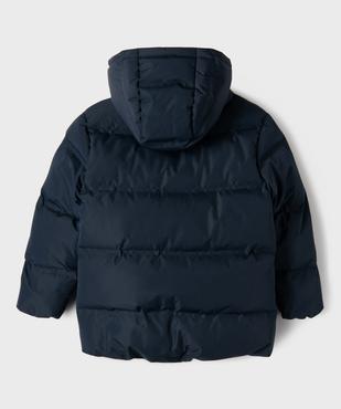 Blouson déperlant doublé polaire à capuche garçon vue5 - GEMO 4G GARCON - GEMO