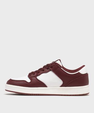 Baskets basses bicolores et grainées femme - Camps United vue3 - CAMPS GEMO FOR GOOD - GEMO
