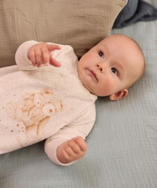 Pyjama en velours 2 pièces bébé garçon - LuluCastagnette vue6 - LULUCASTAGNETTE - GEMO
