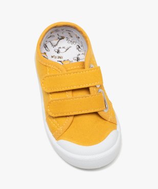 Tennis bébé garçon en toile à bout renforcé vue5 - GEMO(BEBE DEBT) - GEMO