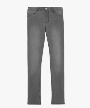 Jean femme coupe Slim aspect délavé vue4 - GEMO 4G FEMME - GEMO