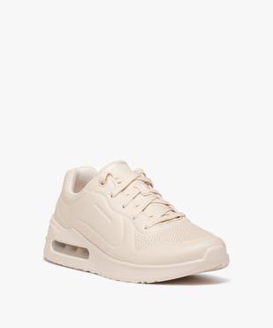 Baskets femme unies running avec semelle à bulle d'air - Skechers vue2 - SKECHERS - GEMO