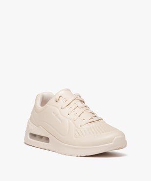 Baskets femme unies running avec semelle à bulle d'air - Skechers vue2 - SKECHERS - GEMO
