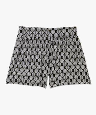 Short de pyjama femme ample à motifs  vue4 - GEMO(HOMWR FEM) - GEMO