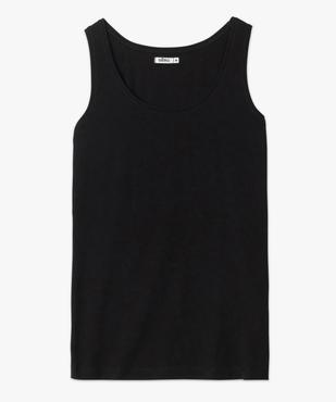 Débardeur femme en coton à col rond vue4 - GEMO(FEMME PAP) - GEMO